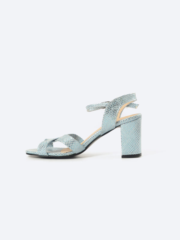 Leather Heeld Sandal - Image 9