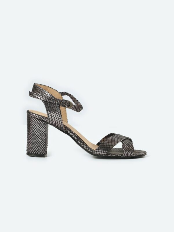 Leather Heeld Sandal - Image 20