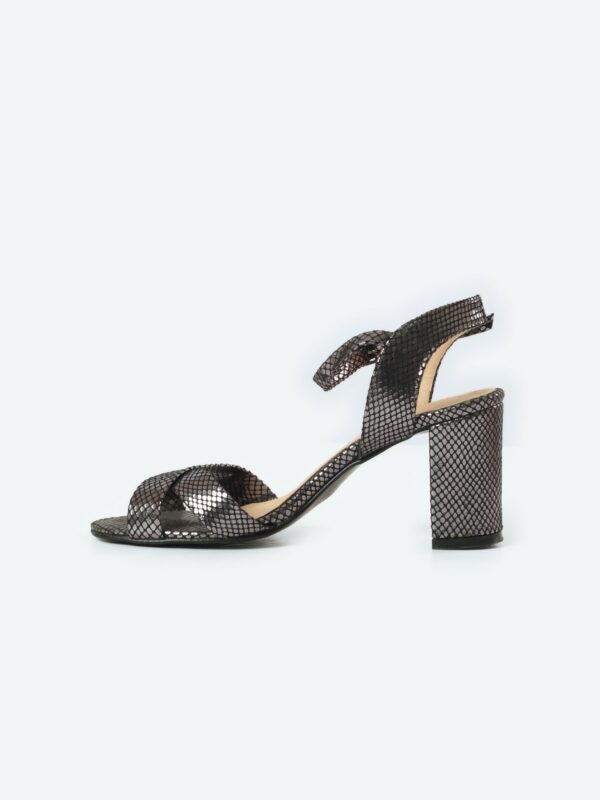 Leather Heeld Sandal - Image 19