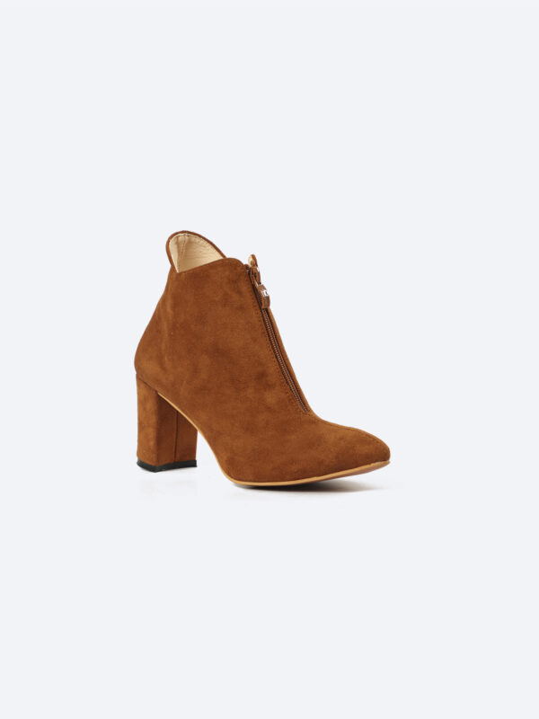 Heeld Suede Ankle Boots - Image 16