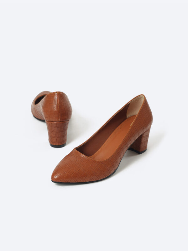 Leather Heeled Shoes - Image 11