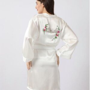 Satin Bridal Robe